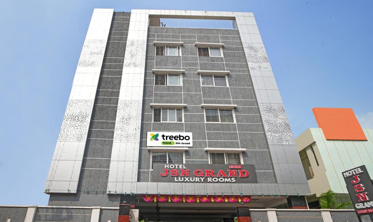 Hotel Treebo Trend Jsn Grand Vijayawāda Exteriér fotografie